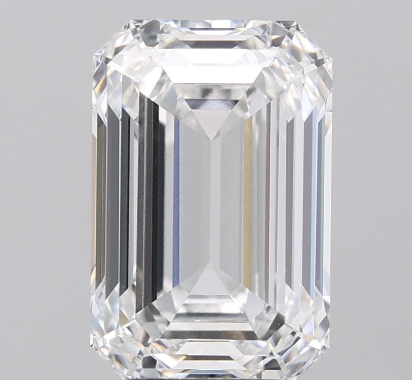 5.03 ct. emerald Lab Grown Diamond front image