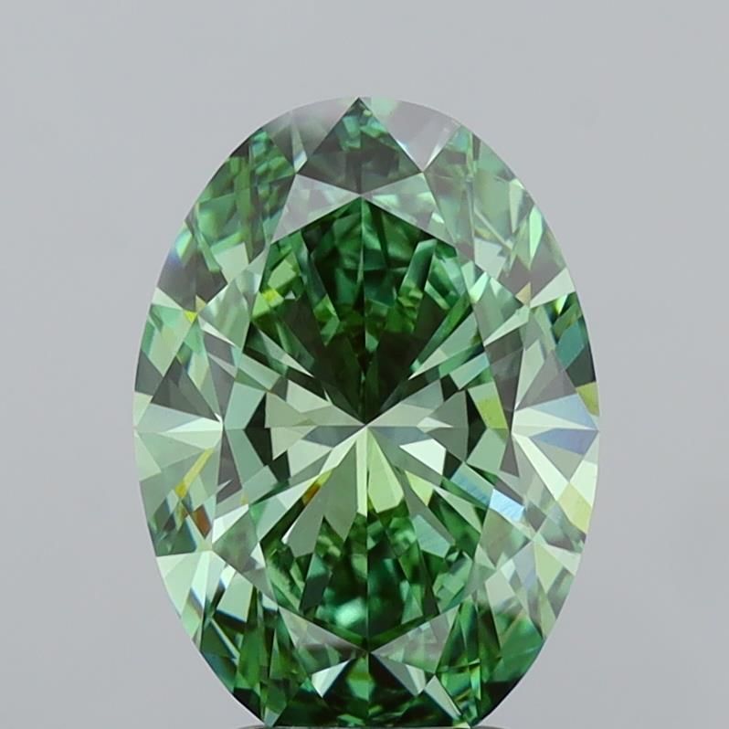 3.08 ct. oval Lab Grown Diamond front image