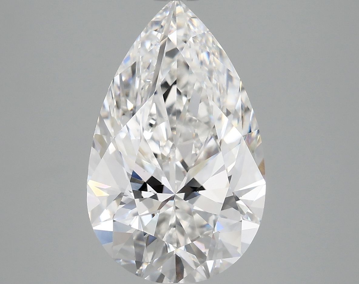 4.09 ct. pear Lab Grown Diamond front image