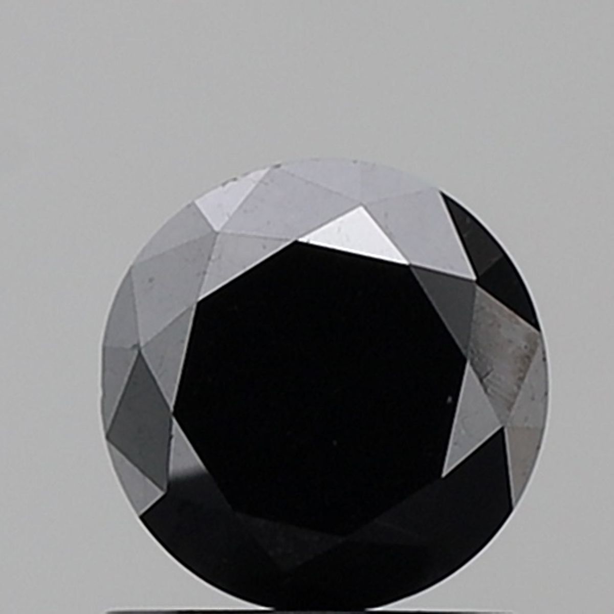 1.22 Carat Round Diamond Fancy Black VS1
