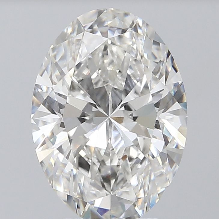 4.21 ct. oval Lab Grown Diamond front image
