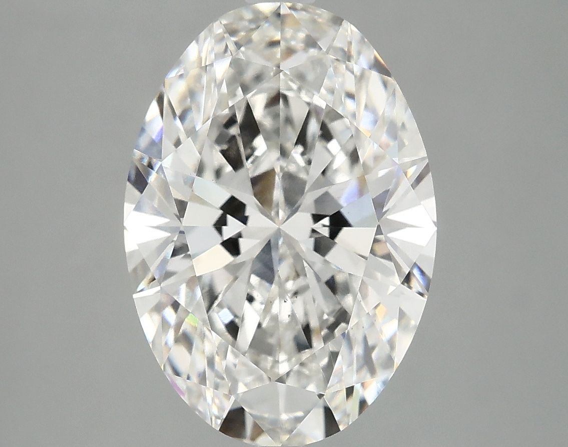 4.05 ct. oval Lab Grown Diamond front image