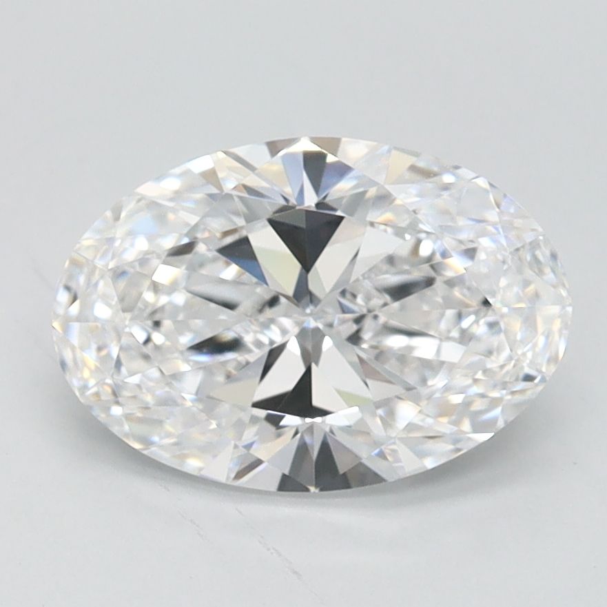 1.24 ct. oval Lab Grown Diamond front image