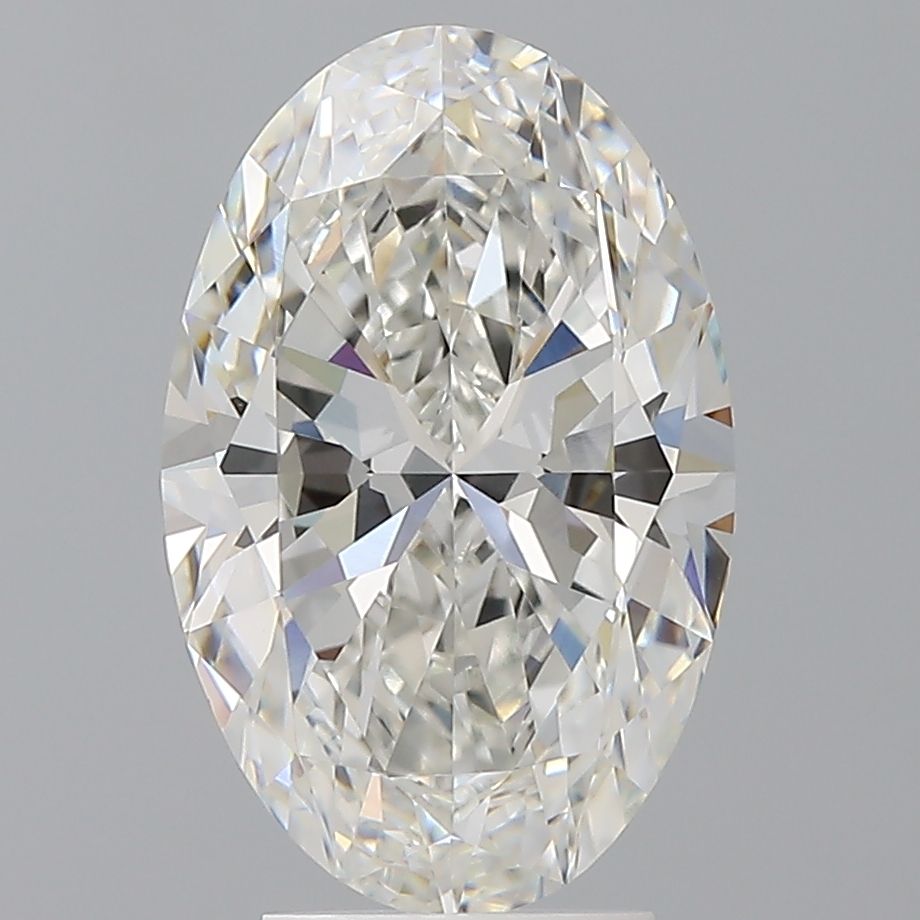 4.08 ct. oval Lab Grown Diamond front image