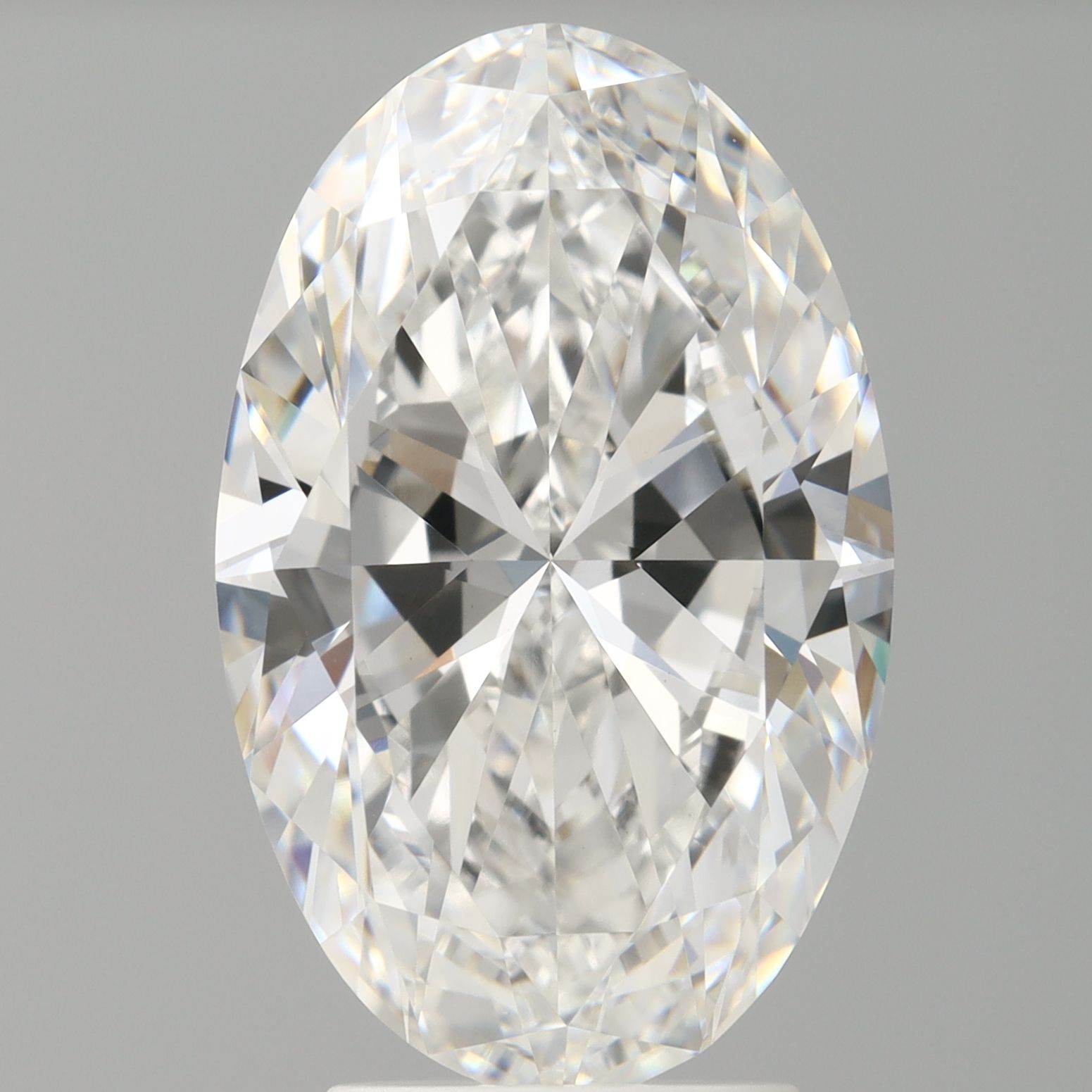 4.02 ct. oval Lab Grown Diamond front image