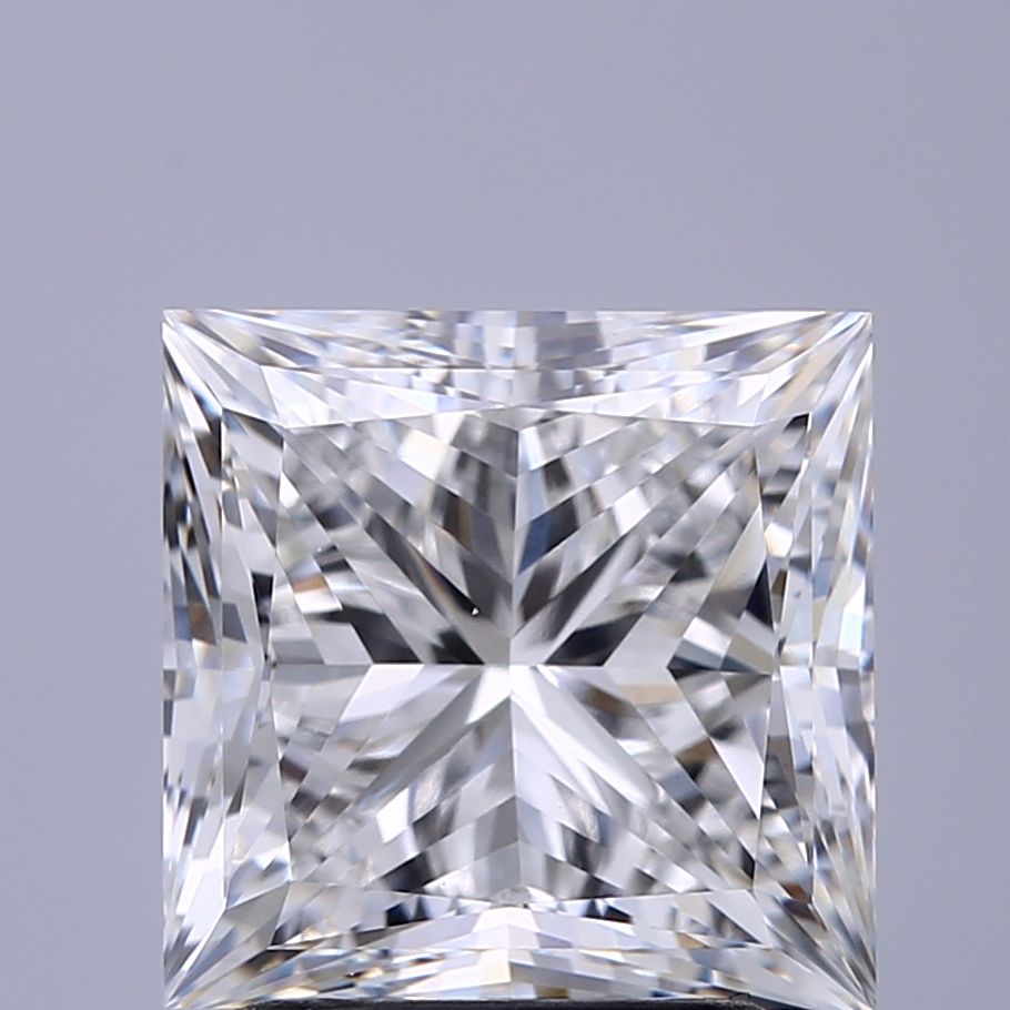 2.70 ct. princess Lab Grown Diamond front image