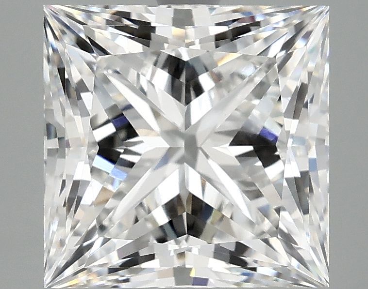 4.16 ct. princess Lab Grown Diamond front image