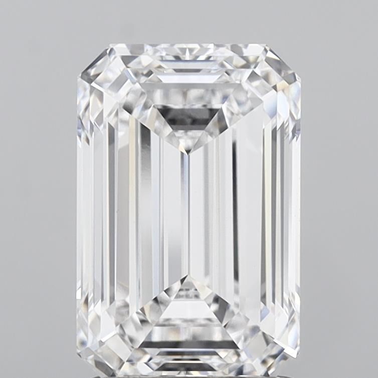 2.58 ct. emerald Lab Grown Diamond front image