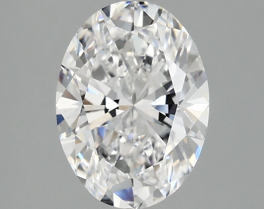2.10 ct. oval Lab Grown Diamond front image