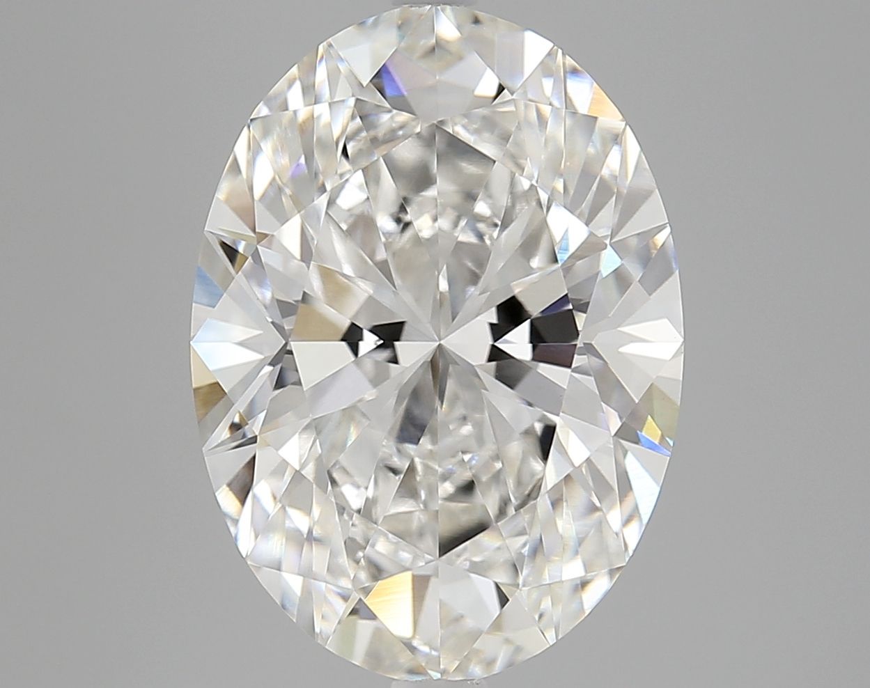 7.08 ct. oval Lab Grown Diamond front image