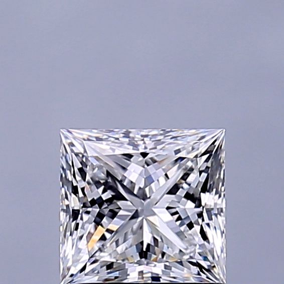 1.12 ct. princess Lab Grown Diamond front image