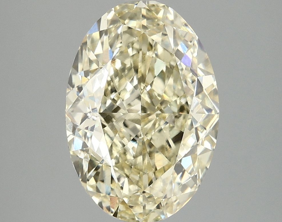 4.09 ct. oval Lab Grown Diamond front image