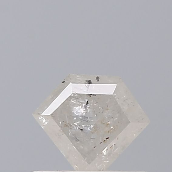 0.45 Carat Shield Diamond Salt and Pepper VVS2