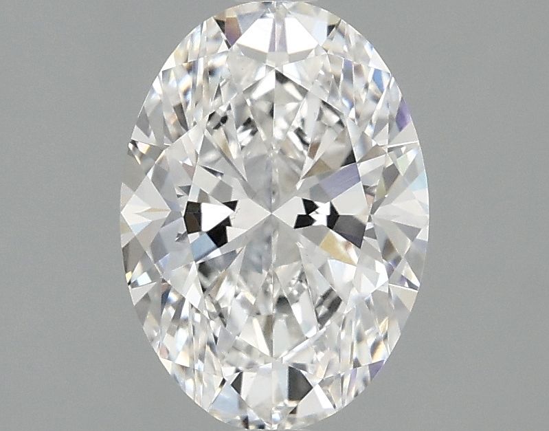 1.63 ct. oval Lab Grown Diamond front image