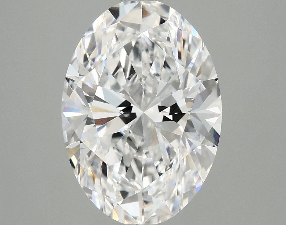 3.08 ct. oval Lab Grown Diamond front image