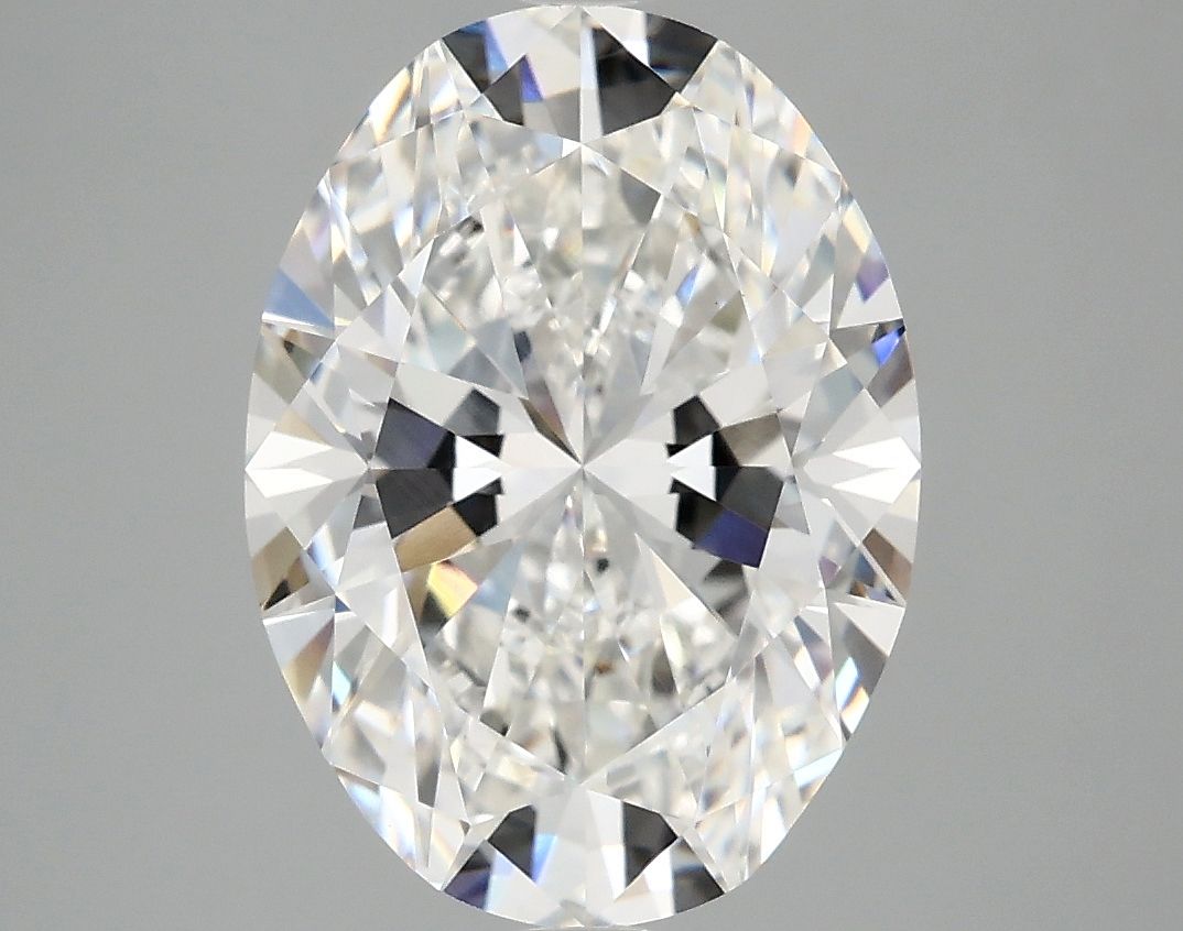 4.07 ct. oval Lab Grown Diamond front image
