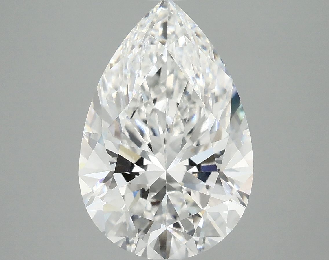 4.10 ct. pear Lab Grown Diamond front image