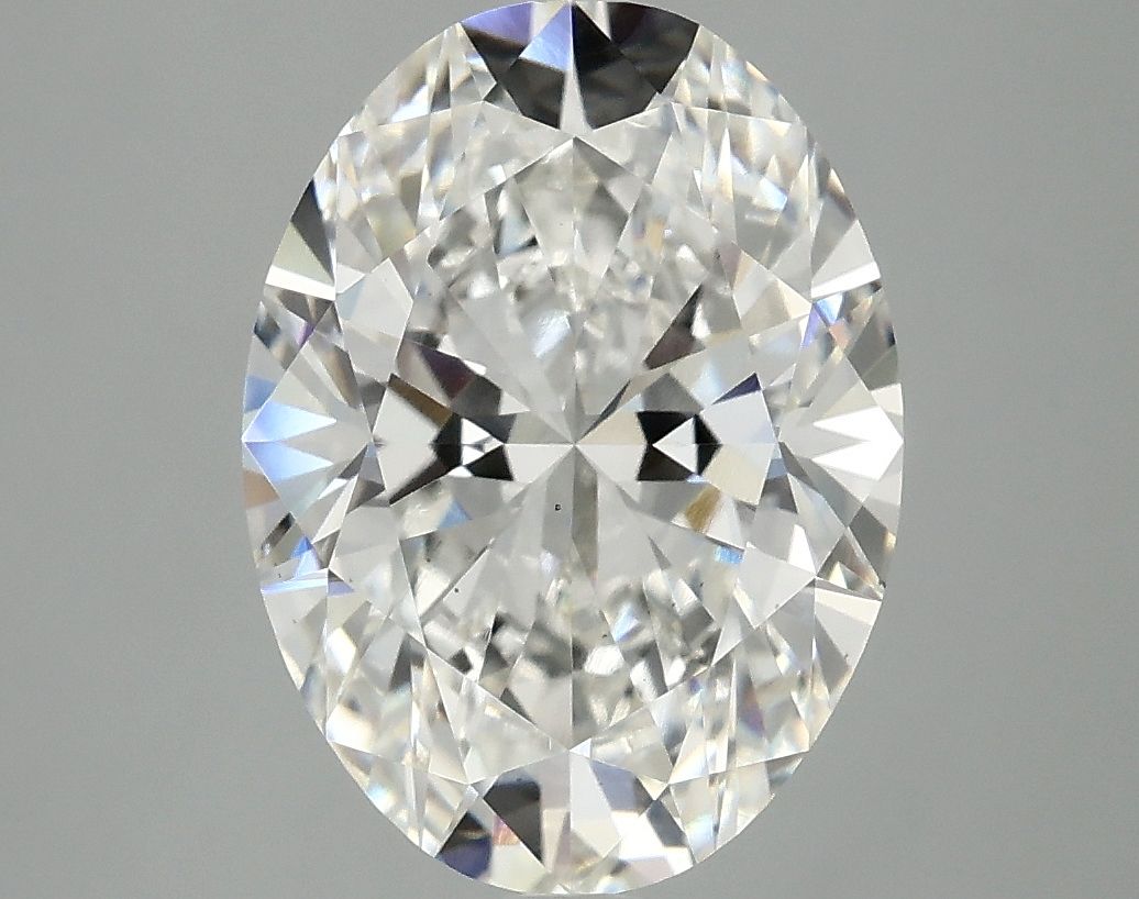 3.82 ct. oval Lab Grown Diamond front image
