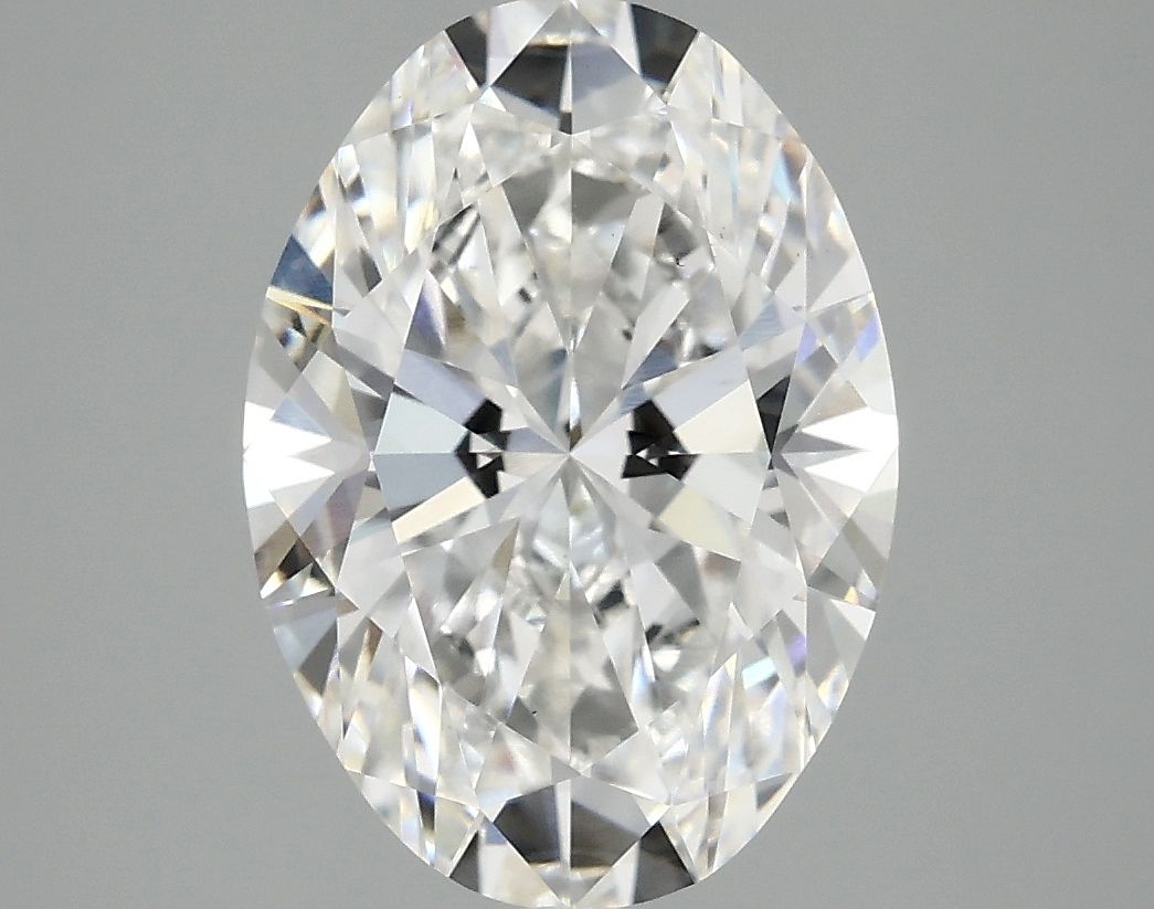 3.83 ct. oval Lab Grown Diamond front image