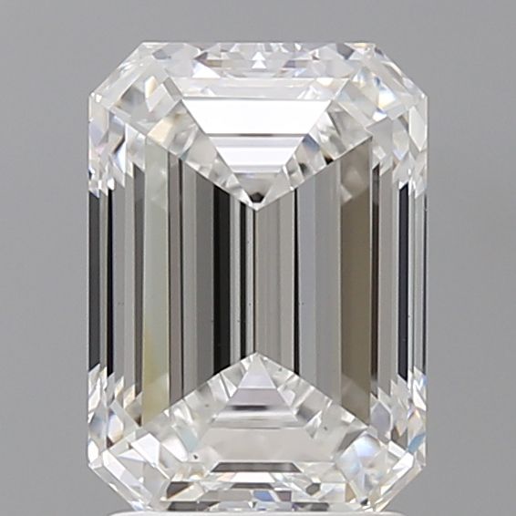 2.56 ct. emerald Lab Grown Diamond front image