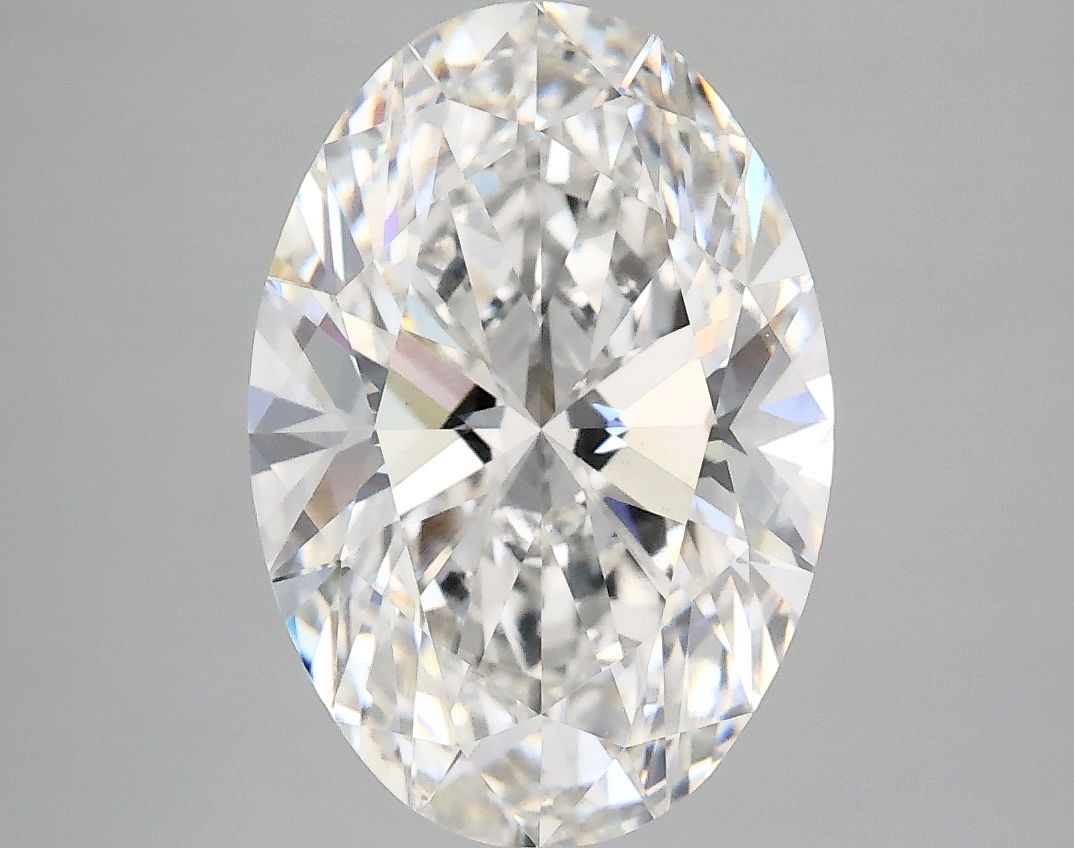 3.73 ct. oval Lab Grown Diamond front image