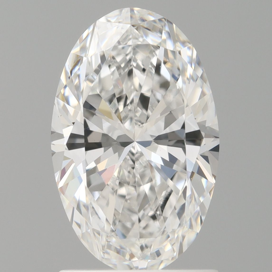 1.58 ct. oval Lab Grown Diamond front image