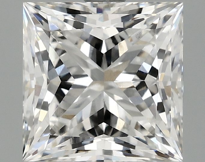 2.09 ct. princess Lab Grown Diamond front image