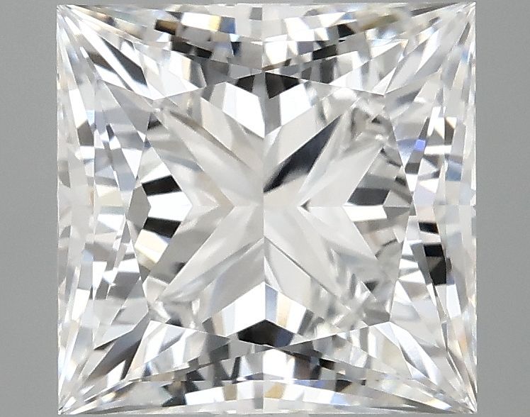 4.05 ct. princess Lab Grown Diamond front image