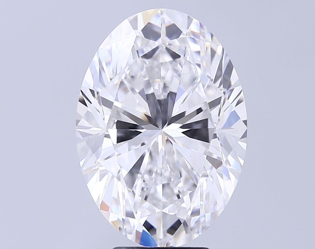 7.52 ct. oval Lab Grown Diamond front image