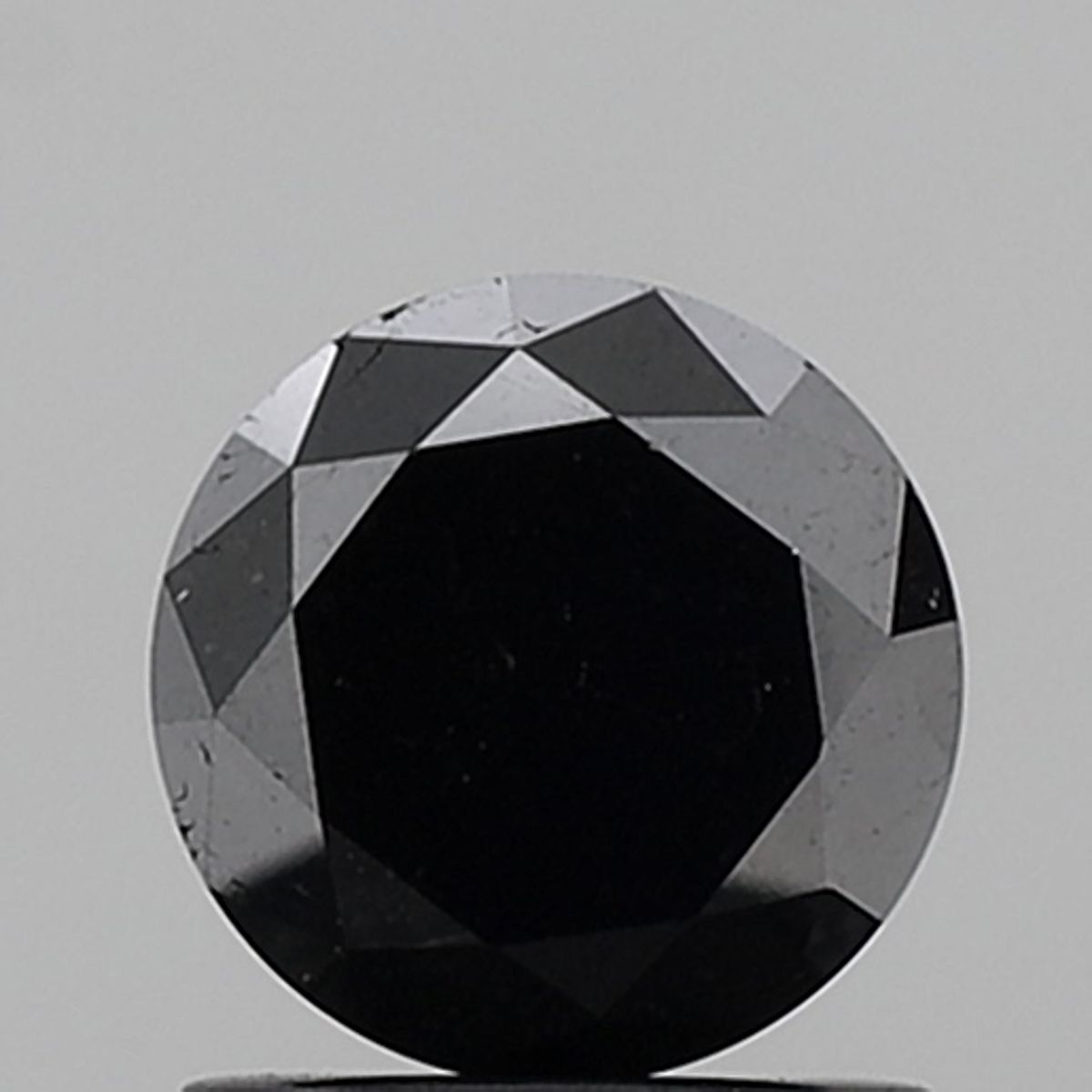 1.2 Carat Round Diamond Fancy Black VVS2