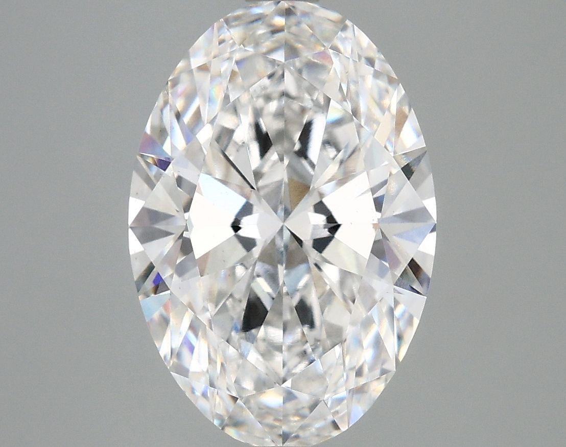 3.87 ct. oval Lab Grown Diamond front image