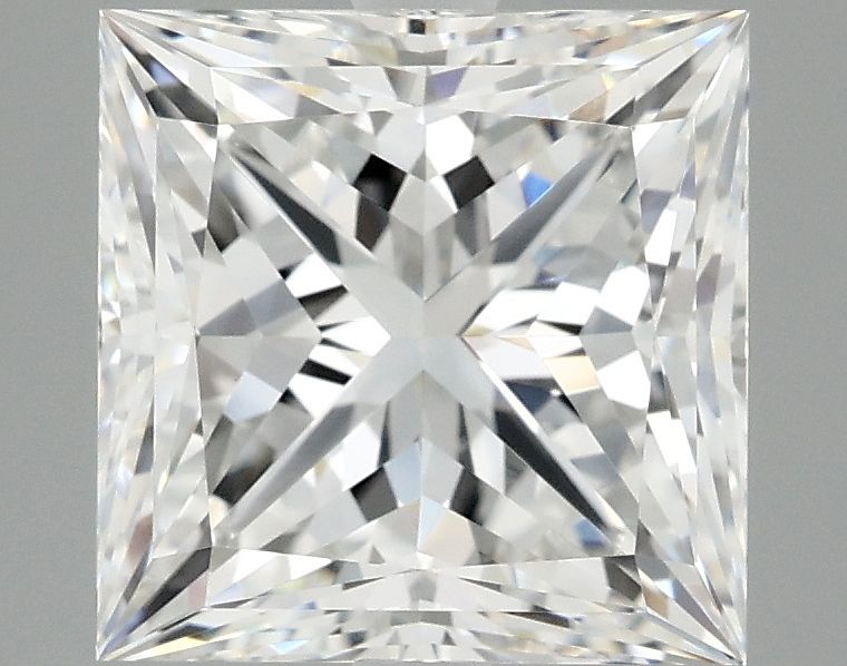 4.03 ct. princess Lab Grown Diamond front image