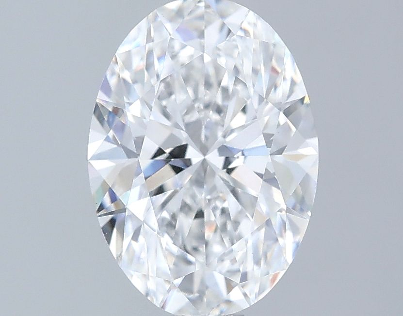 1.22 ct. oval Lab Grown Diamond front image