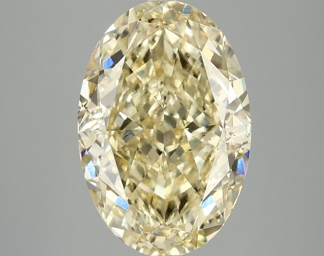 5.07 ct. oval Lab Grown Diamond front image