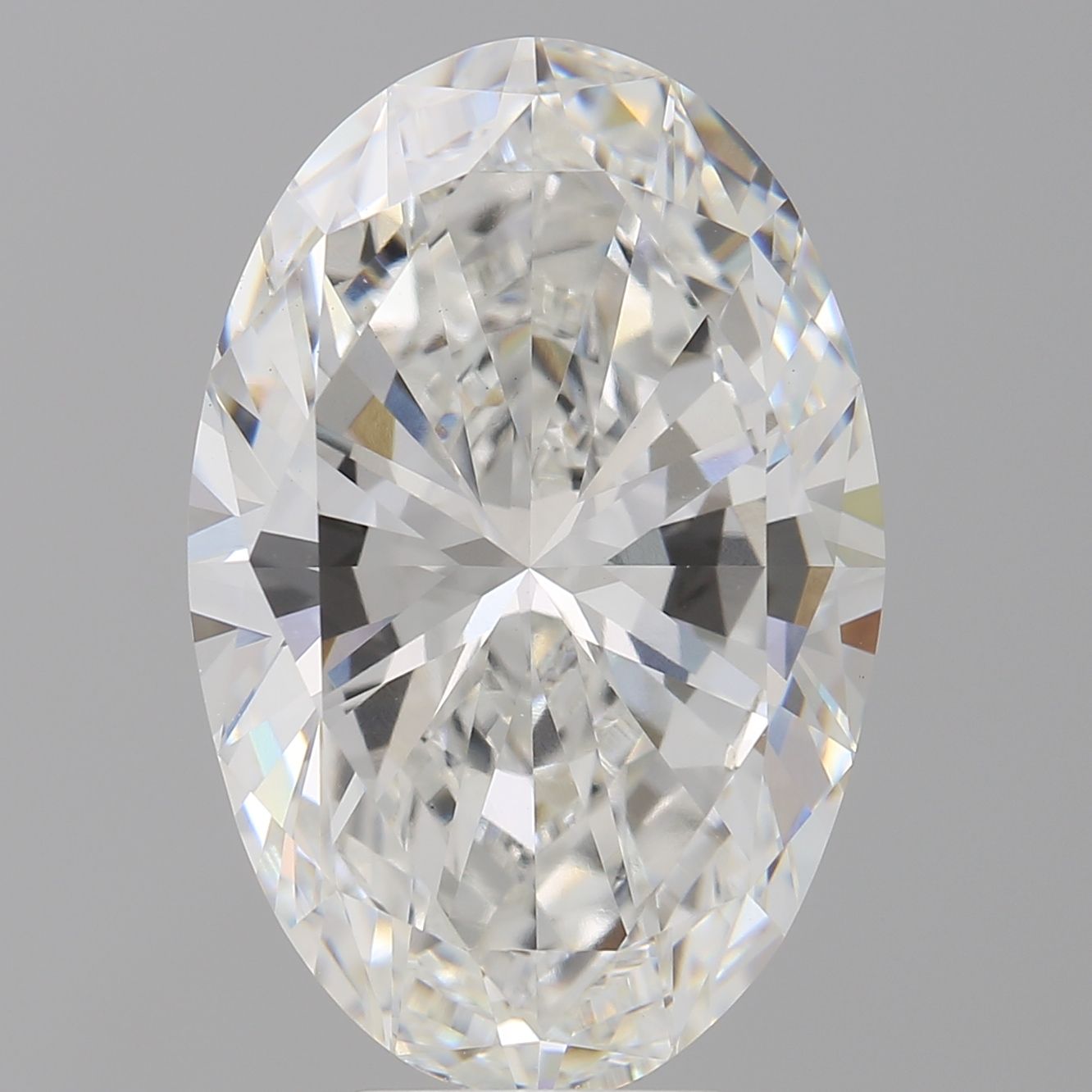 8.01 ct. oval Lab Grown Diamond front image