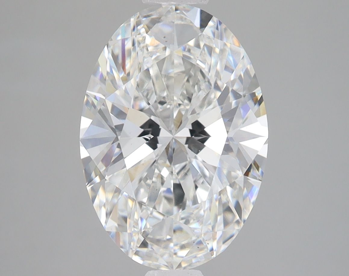 3.55 ct. oval Lab Grown Diamond front image