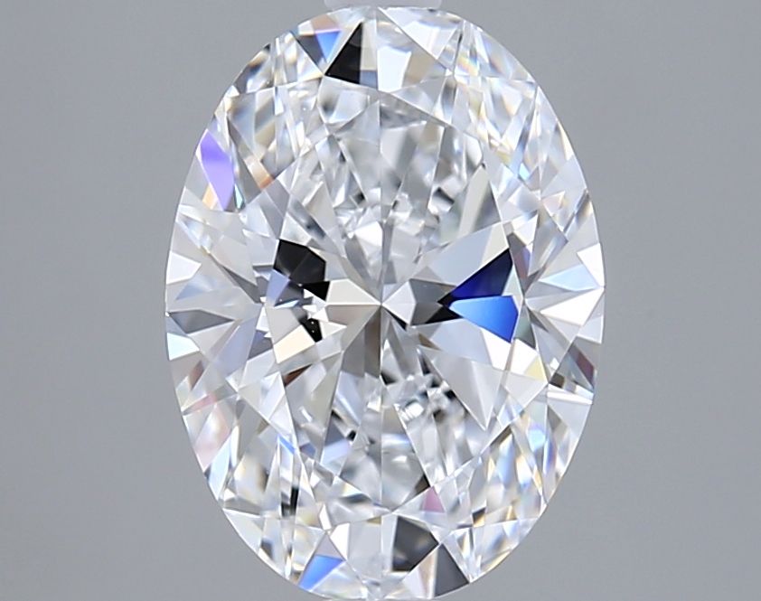 2.02 ct. oval Lab Grown Diamond front image