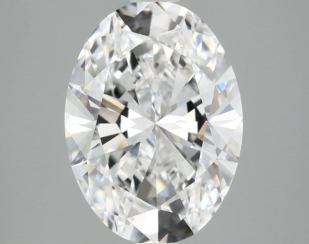 3.02 ct. oval Lab Grown Diamond front image