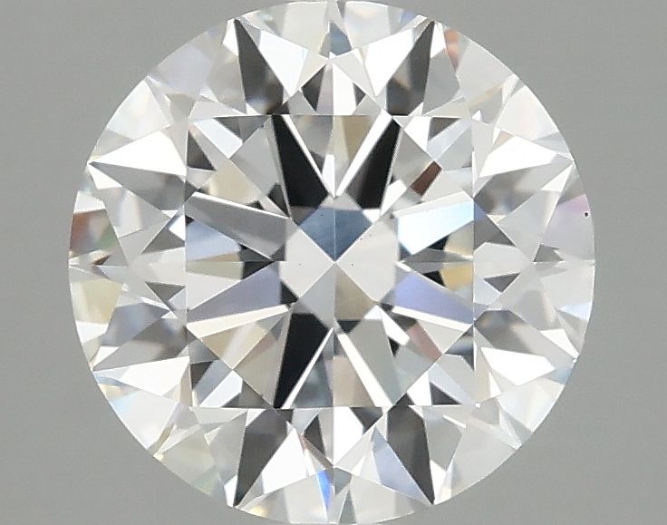 2.54 ct. round Lab Grown Diamond front image