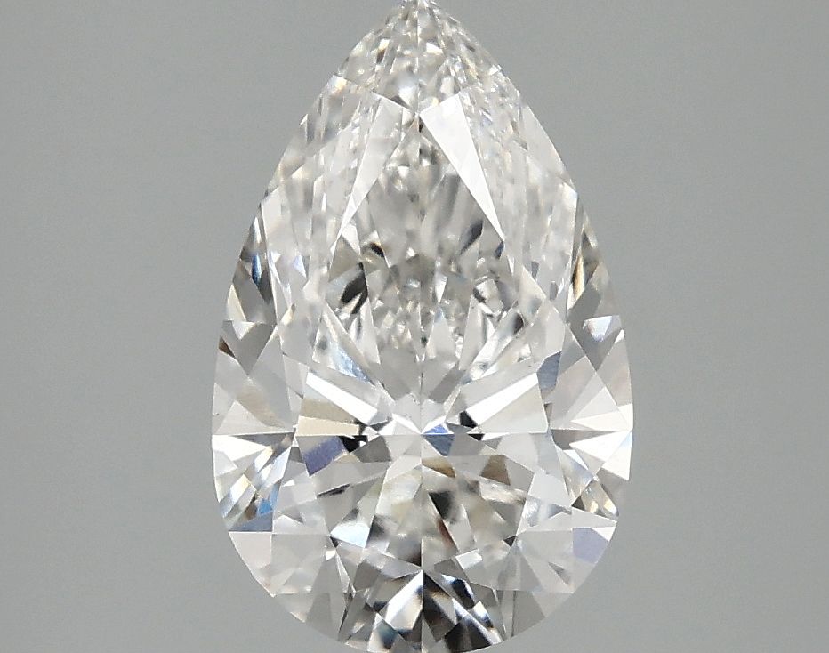 2.10 ct. pear Lab Grown Diamond front image