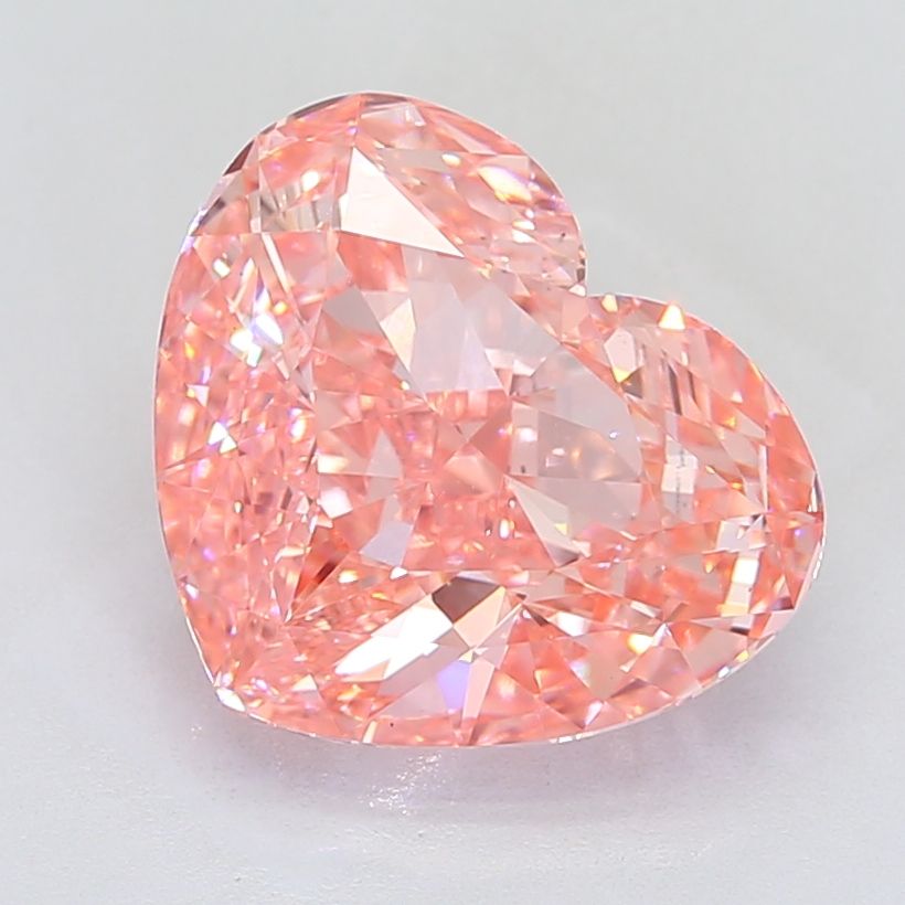 9.06 ct. heart Lab Grown Diamond front image