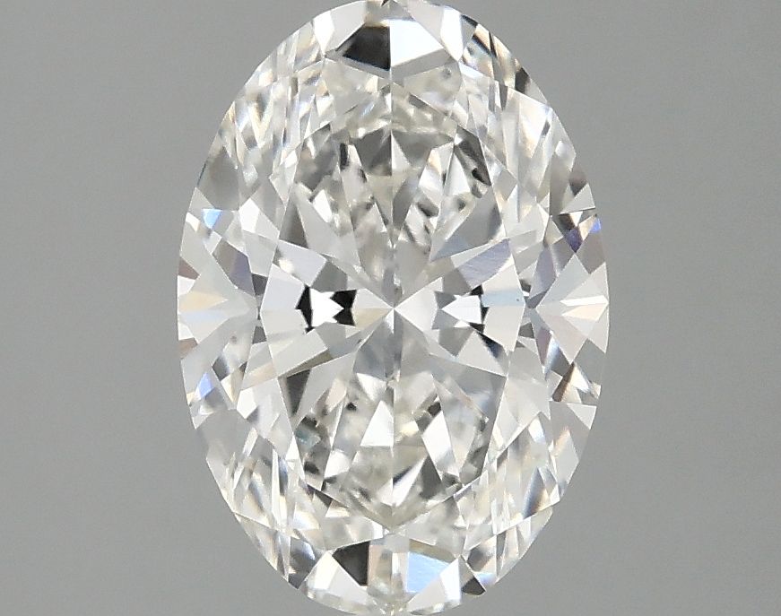 2.09 ct. oval Lab Grown Diamond front image