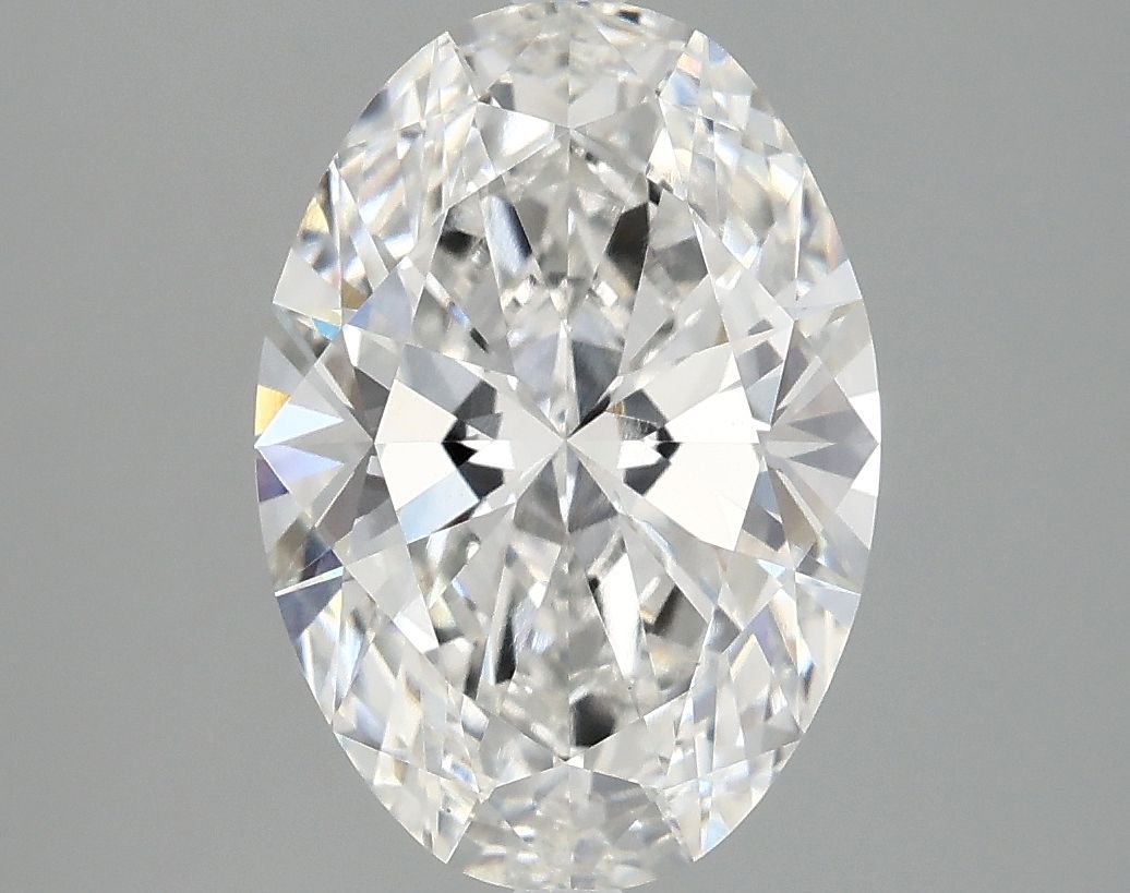 2.82 ct. oval Lab Grown Diamond front image