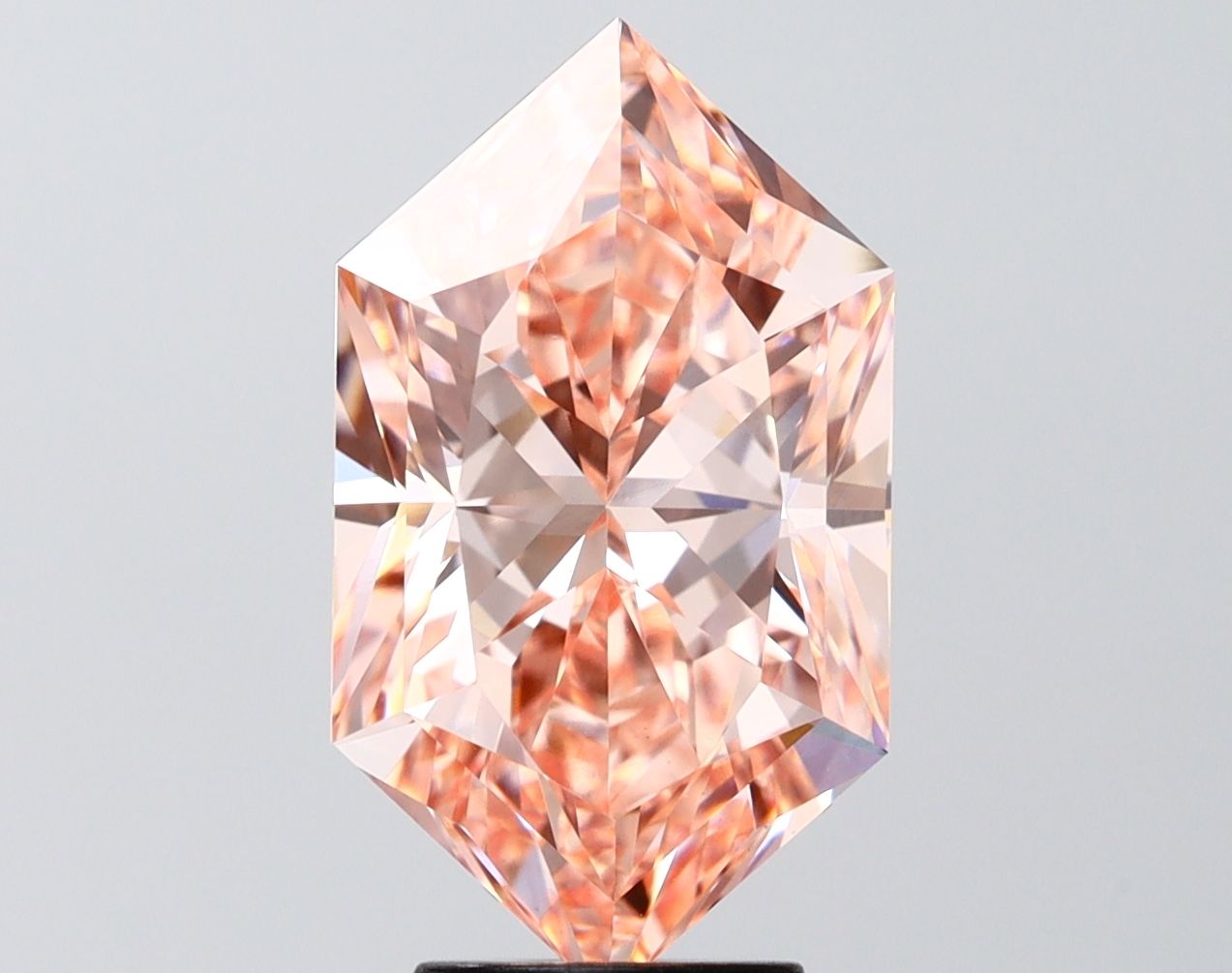 5.1 ct lab-grown Hexagonal Diamond
