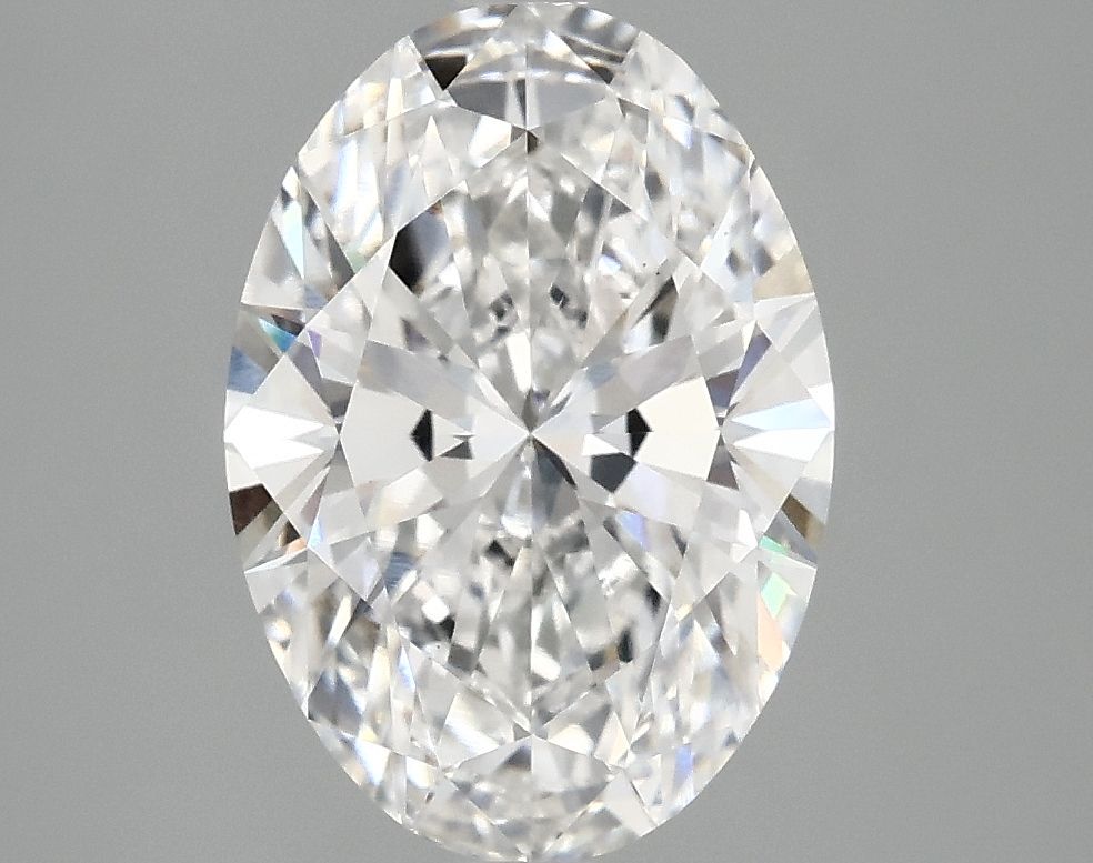 2.85 ct. oval Lab Grown Diamond front image