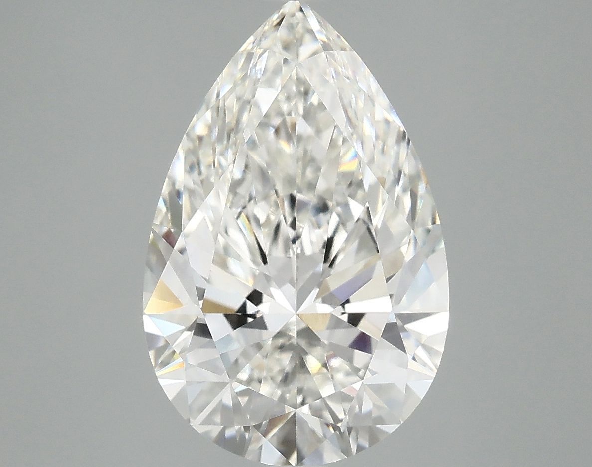 4.06 ct. pear Lab Grown Diamond front image