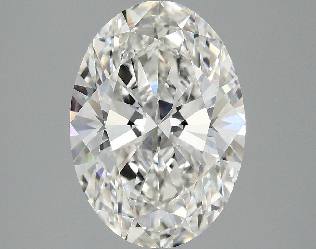 2.92 ct. oval Lab Grown Diamond front image