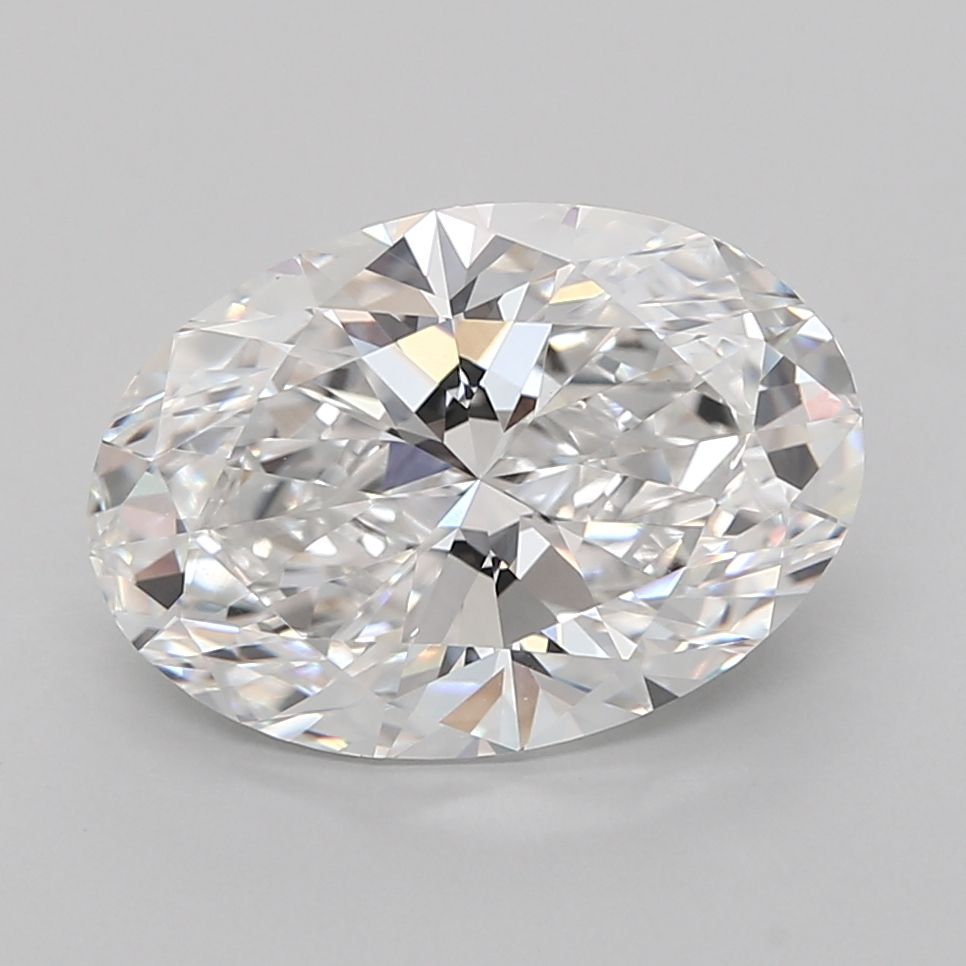 5.07 ct. oval Lab Grown Diamond front image