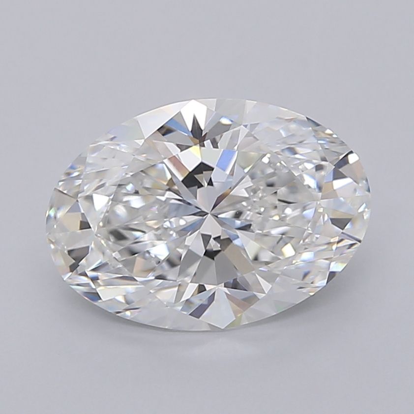 3.03 ct. oval Lab Grown Diamond front image