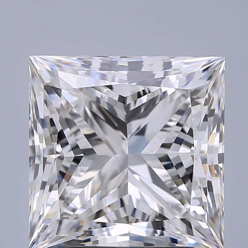 2.90 ct. princess Lab Grown Diamond front image